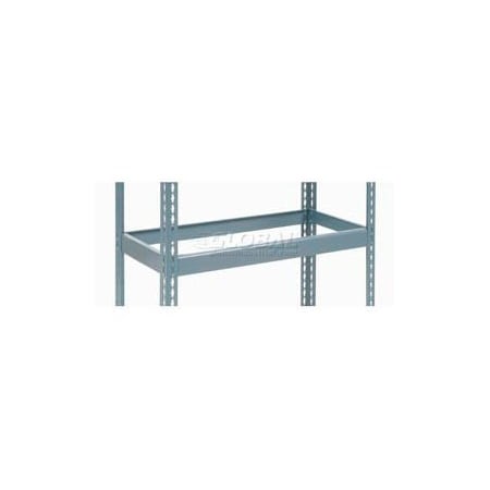 Global Equipment Additional Shelf Level Boltless 48"W x 18"D - Gray 717561